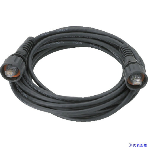■PANDUIT CAT5E 高ノイズ対応産業用LANケーブル 緑青 5m ISTPHCH5MTL(8281531)｜ファーストFACTORY