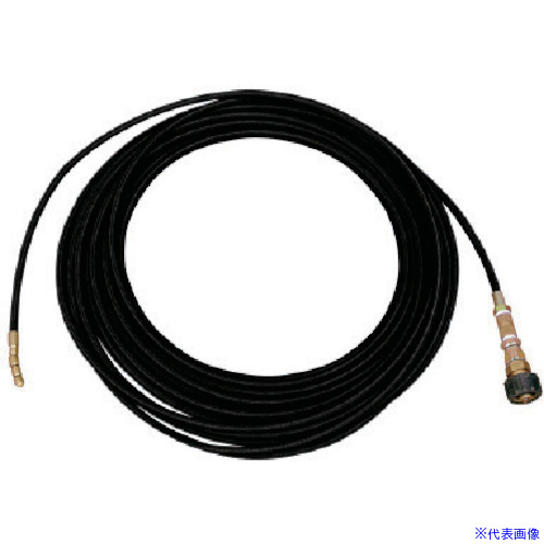 ■Asada 1/4洗管ホース 8/60・8.5/60用 20m Qカプラ R10608(8291329)