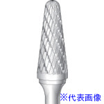■ナカニシ 超硬カッター テーパー型 ダブルカット φ12.7×30×軸φ6 14° 26164(8293187)