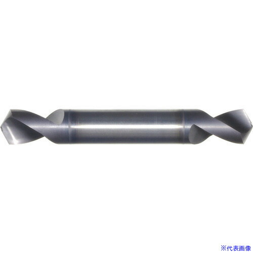 ■イワタツール センタードリル SPセンター120°超硬コート付 シャンク径3mm 全長40mm 120SPC0.4CBALD(8304136)