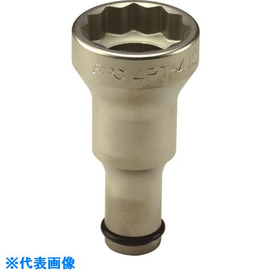 ■FPC インパクト・ホイールナット用仮締ソケット 差込角12.7mm 対辺6角4 4PT4121(8353313)[送料別途お見積り][法人限定][外直送]