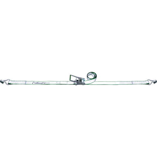 ■allsafe ラッシングベルト ラチェット式ナローフック仕様超重荷重(10t) RN6N16(8354599)[送料別途お見積り][法人限定][直送]｜ファーストFACTORY