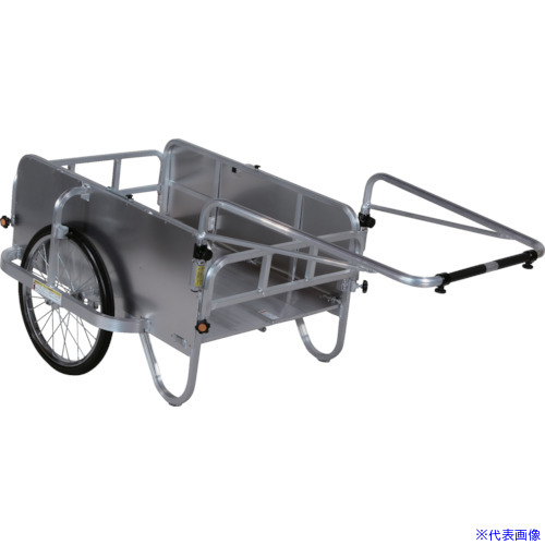 ■HARAX 折り畳み式リヤカー コンパック(ノーパンクタイヤ) HC906A(8355977)[法人限定][外直送元]｜ファーストFACTORY