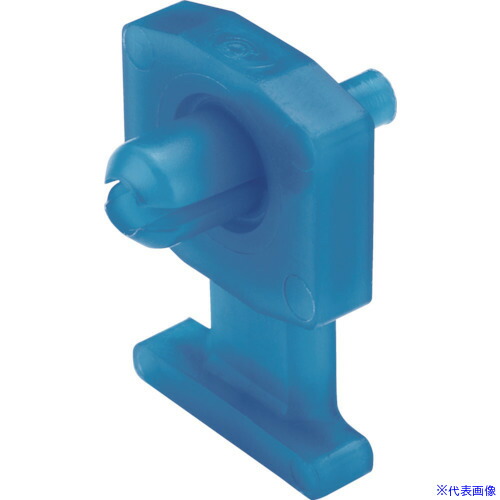 ■PANDUIT リベット式薄型押し込み固定具 青 (1000個入) KIMSH430M6(8360865)[送料別途お見積り][法人限定][メーカー取寄]
