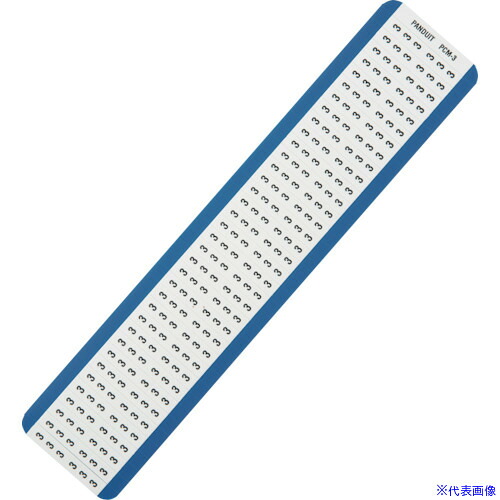 ■PANDUIT ワイヤーマーカー 3 (25枚入) PCM3(8360977)&times;4[送料別途お見積り][法人限定][掲外取寄]｜ファーストFACTORY
