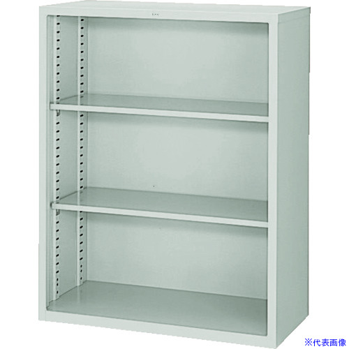 ■NAIKI オープン書庫 W880×D400×H1110 HN311AW(8369150)[送料別途お見積り][法人限定][直送]