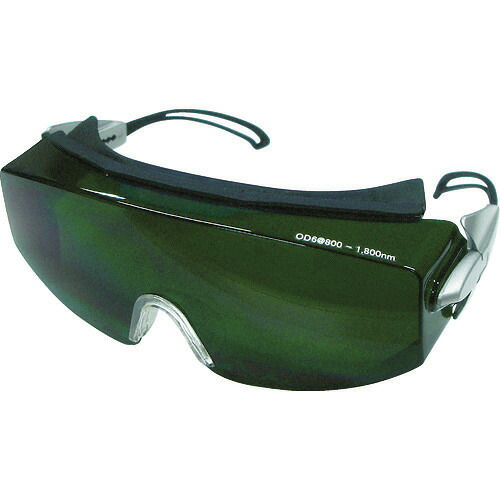 ■TRUSCO レーザー用セフティグラス ファイバー・YAG・半導体レーザー用 TLSGYGD(8371290)|ファーストFACTORY