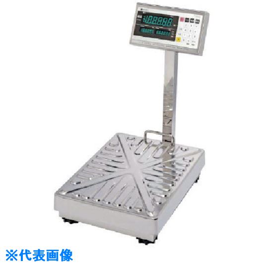 ■イシダ デジタル防水台秤 秤量150kg(検定品) IWQ150S(8384367)[法人限定][外直送元]｜ファーストFACTORY