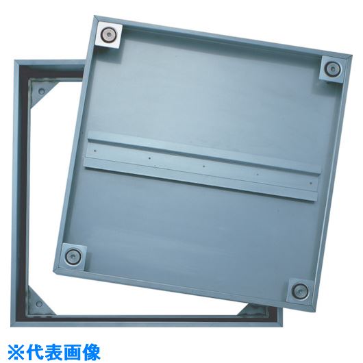 ■DAIKEN 床点検口アンダーハッチ 600&times;600 ステン枠防水防臭 ハンドル無 FSMPD60N(8493639)[送料別途見積り][法人・事業所限定][外直送]｜ファーストFACTORY