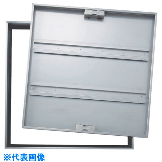 ■DAIKEN 床点検口アンダーハッチ 300×300 ステン枠H50タイプ FSRM30(8493649)[送料別途見積り][法人・事業所限定][外直送]