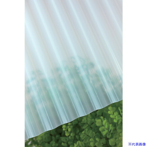 ■タキロン 塩ビ波板 32波 9尺 71クリアフロスト 211918(8495577)×10[送料別途お見積り][法人限定][直送]
