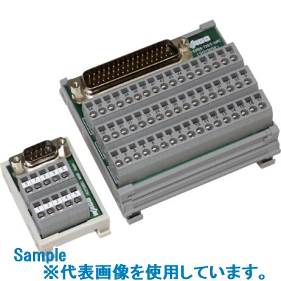 ■WAGO 1対1コネクタ端子台 D－subコネクタ－対応 W72.5×L55×H27.1 IMDSMUN739525PC(8500032)[送料別途お見積り][法人限定][掲外取寄]
