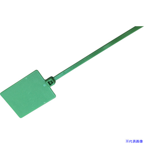 ■PANDUIT 旗型タイプナイロン結束バンド 緑 (1000本入) PLF1MAM5(8503813) 26,741円