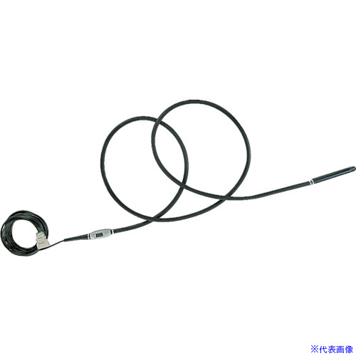 ■EXEN インナーバイブレータ フィンヘッド 60Φ 6m HBM60ZX6M(8510778)[法人限定][外直送元]｜ファーストFACTORY