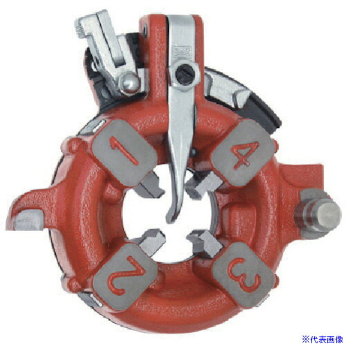 ■Asada 水道・ガス管用ビーバーダイヘッド 自動 BE1/2 &minus;1 BE380(8520513)[法人限定][外直送元]｜ファーストFACTORY