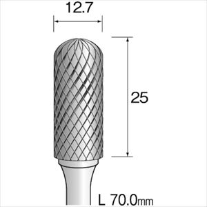 ■Minimo 超硬カッター クロスカット Φ12.7 BC4156(8527380)[送料別途お見積り][法人限定][掲外取寄]