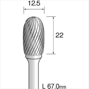 ■Minimo 超硬カッター クロスカット Φ12.5 BC4384(8527434)[送料別途お見積り][法人限定][掲外取寄]｜ファーストFACTORY
