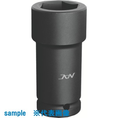■ナック ソケット ディープタイプ 差込角25.4x対辺38mmx100L 838100(8531223)[送料別途お見積り][法人限定][掲外取寄]