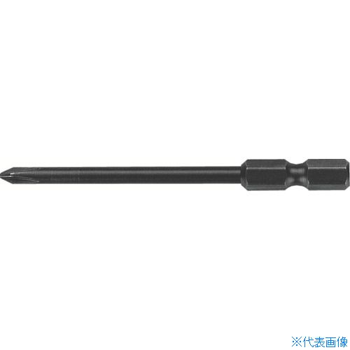 ■ナック ドライバービット シングル 差込6.35xNo.1x200L 37S1200(8535433)×10