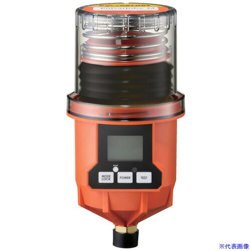 ■パルサールブ 自動給油器 M型125ml高荷重用グリス入り 電気モーター式自動給油器 M125PL2(8536270)[送料別途お見積り][法人限定][外直送]