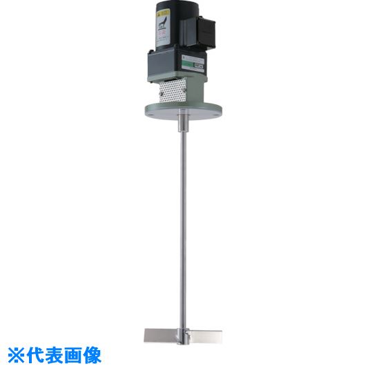 ■ELEPON 小型薬液タンク用攪拌機 60W 接液部SUS304+PVCライニング KVO6015PVC2TO(8536519)[送料別途お見積り][法人限定][外直送]
