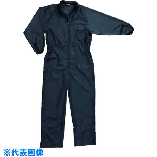 ■川西 ナイロンツナギ服 3Lサイズ 55003L(8545613)&times;5[送料別途お見積り][法人限定][掲外取寄]｜ファーストFACTORY