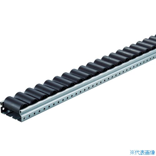 ■TRUSCO ピッキングラック用 導電ホイールコンベヤ Φ36ワイド P50&times;L3000 V3670UD503000(8549362)[法人限定][直送元]｜ファーストFACTORY