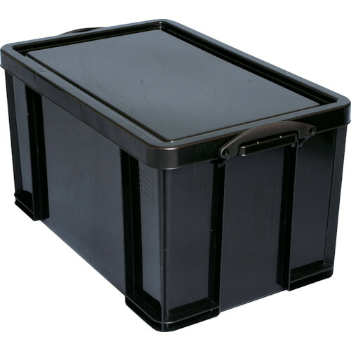 ■RUP コンテナ Really Useful Box 84L ブラック 84BLK(8562758)