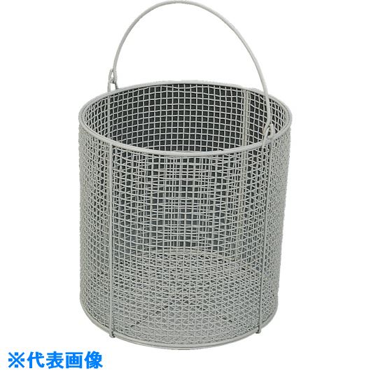 ■フロンケミカル フッ素樹脂コーティング洗浄かご 丸型タイプ 膜厚約50μ NR3301002(8569462)[送料別途お見積り][法人限定][掲外取寄]｜ファーストFACTORY