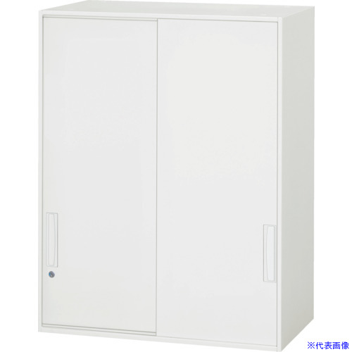 ■DAISHIN 壁面収納庫 引戸型 上置き専用W800 ホワイト V84010S(8569605)[法人限定][外直送元]｜ファーストFACTORY