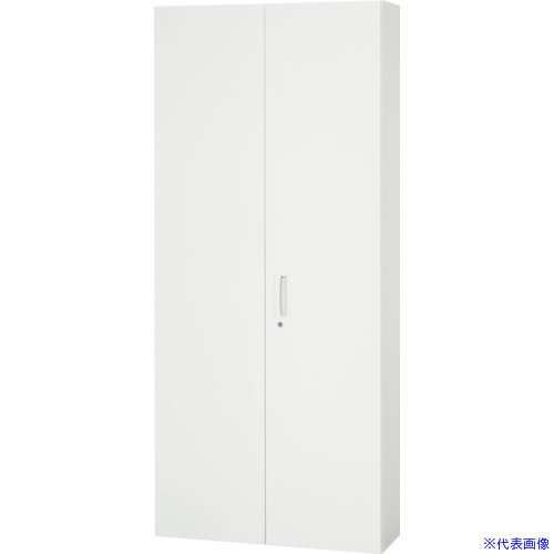■DAISHIN 壁面収納庫 両開き型 下置き専用D310 ホワイト V93021H(8569691)[法人限定][外直送元]｜ファーストFACTORY