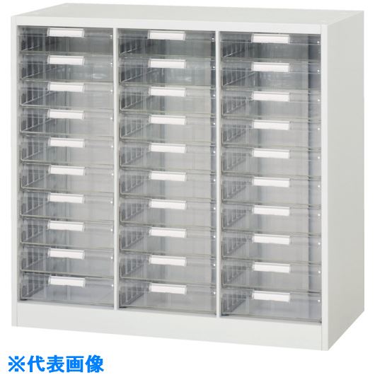 ■DAISHIN 壁面収納庫 B4レターケース型 下置き専用D400 ホワイト V94009PDB(8569710)[法人限定][外直送元]
