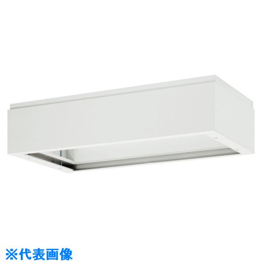 ■DAISHIN 壁面収納庫 上部カバー型 D400 ホワイト V94017A(8569746)[送料別途お見積り][法人限定][外直送]