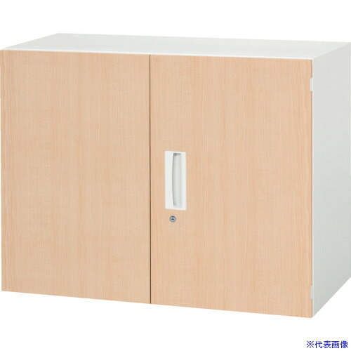 ■DAISHIN 壁面収納庫 両開き型 上下兼用D450 木目柄 V94507MH(8569775)[法人限定][外直送元]｜ファーストFACTORY