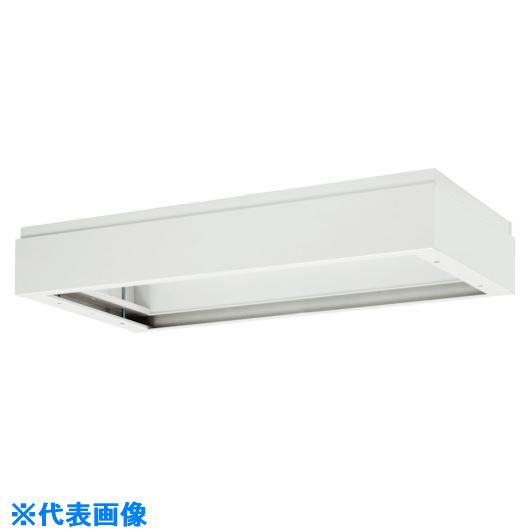■DAISHIN 壁面収納庫 上部カバー型 D500 ホワイト V95011A(8569877)[送料別途お見積り][法人限定][外直送]