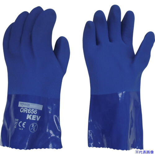 ■ビニスター まとめ買い 耐切創手袋 耐油ビニスターKEV 9/L (12双入) OR6569(8576137)