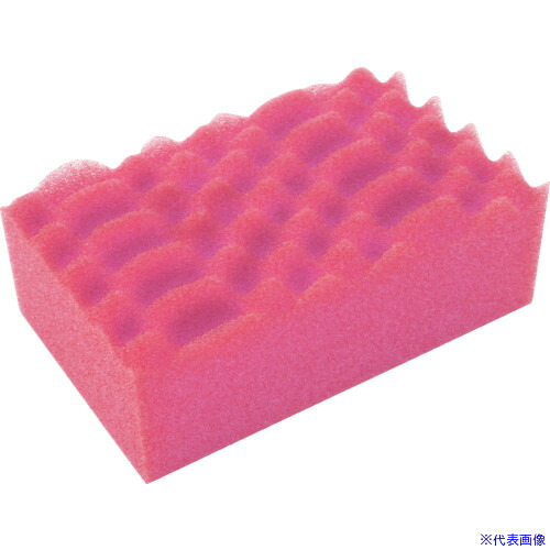 ■キクロン キクロンプロ U&minus;500 P スポンジたわし U500P(8578619)&times;120[送料別途お見積り][法人限定][掲外取寄]｜ファーストFACTORY
