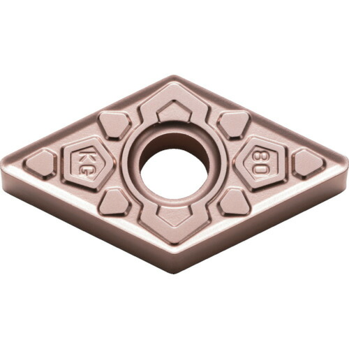 ■京セラ 旋削加工用チップ CVDコーティング CA310 DNMG150412KG(CA310)(8580258)×10[送料別途お見積り][法人限定][掲外取寄]