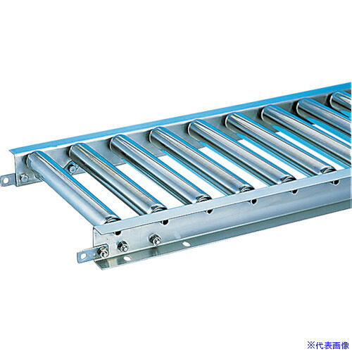 ■三鈴 SUSロ-ラコンベヤ MU38型 径38×1T 幅150 1.5M MU38151015(8583415)[法人限定][直送元]