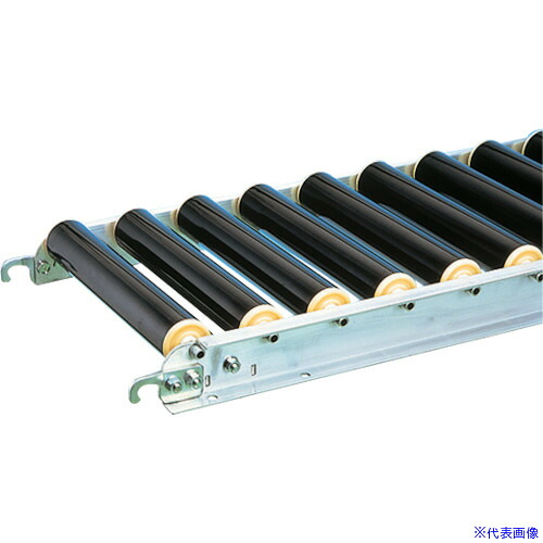 ■三鈴 樹脂ローラコンベヤMR50B型Ф50X3.5T 幅600 1M MR50B601010(8584105)[法人限定][直送元]