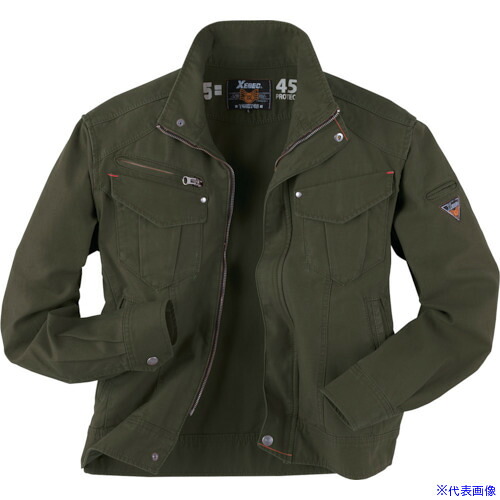 ■ジーベック 長袖ブルゾン2140-64-3L 2140643L(8604380)[送料別途見積り][法人・事業所限定][掲外取寄]