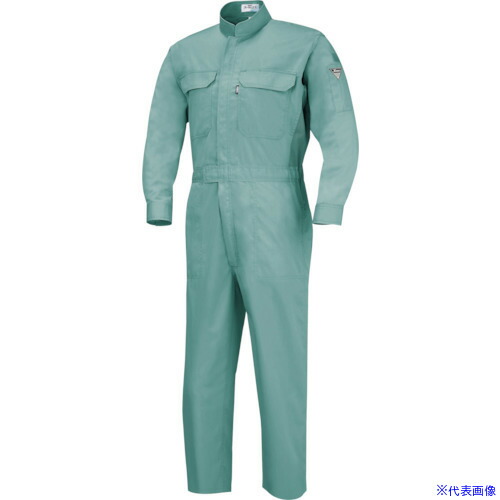 ■XEBEC サマーツナギ服9280－60－3L グリーン 9280603L(8617710)[送料別途お見積り][法人限定][掲外取寄]