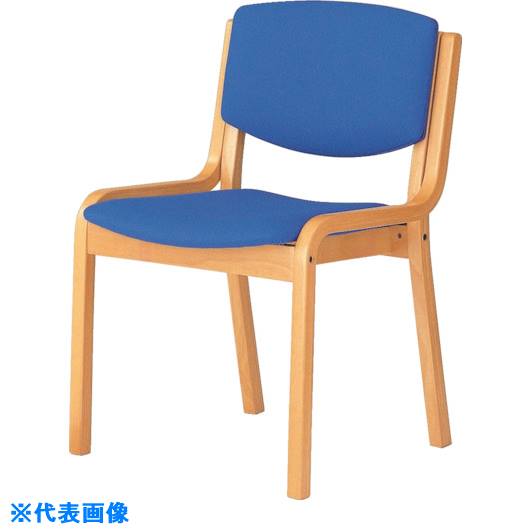 ■NAIKI 木製チェアー E204LGR(8684751)[送料別途お見積り][法人限定][掲外取寄]｜ファーストFACTORY