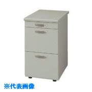 ■NAIKI 脇デスク NED型/天板:ウォームホワイト 本体:ウォームホワイト/W400×D700×H700 NED047CAWH(8685647)[送料別途お見積り][法人限定][外直送]