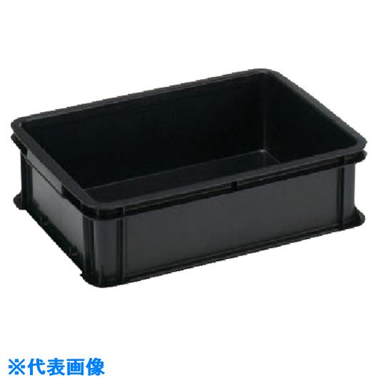 ■RISU RBE型導電性コンテナ 134031 コンテナーRB－28導電ブラック RBE28(8687110)[送料別途お見積り][法人限定][外直送]