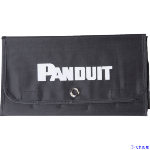 ■PANDUIT ストライプ柄結束バンドキット用ポーチ PPC25X50 PPC25X50(8688074)×10[送料別途お見積り][法人限定][メーカー取寄]