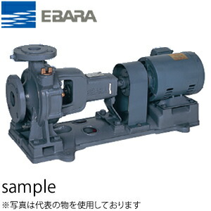 エバラ 片吸込渦巻ポンプ 三相 200V 50x40mm 50x40FS2G53.7E標準仕様（メカニカルシール形） 2極 157,905円