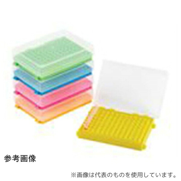 Fisherbrand 11710344 96ウェル PCR(R)用 ヒンジ式チューブラック アソート 1個×5個入