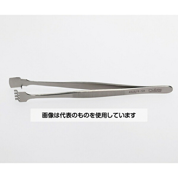 RUBIS ウェハー用ピンセット41LB-4 入数:1本|ファーストFACTORY