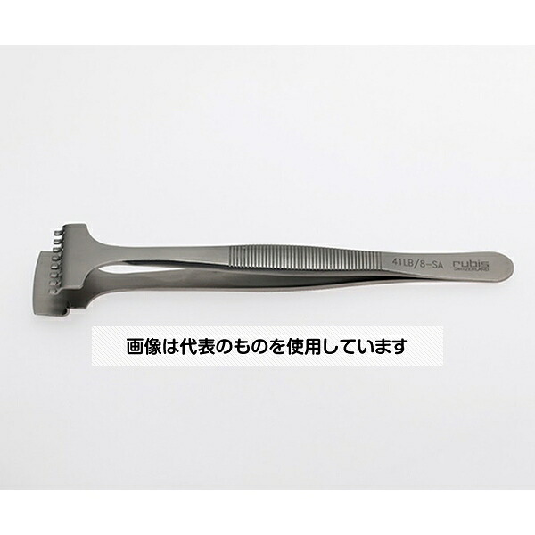 RUBIS ウェハー用ピンセット41LB-8 入数：1本